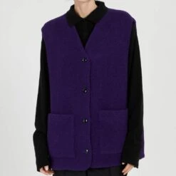 Barena - Veste Sans Manches Gerry - Violet