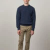 Hartford - Pull Donegal Crew - Bleu 2 Hartford - Pull Donegal Crew - Bleu -Mode Vêtements Magasin 4 a030b4d2 69be 4e37 b4b5 f86d3255d31b