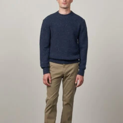 Hartford - Pull Donegal Crew - Bleu
