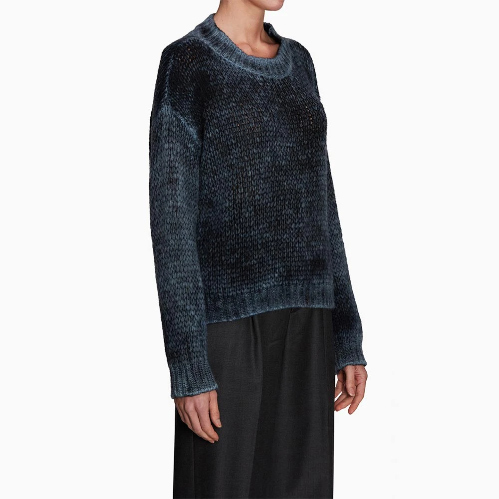 Roberto Collina - Pull En Maille - Bleu 4 Roberto Collina - Pull En Maille - Bleu – Image 2