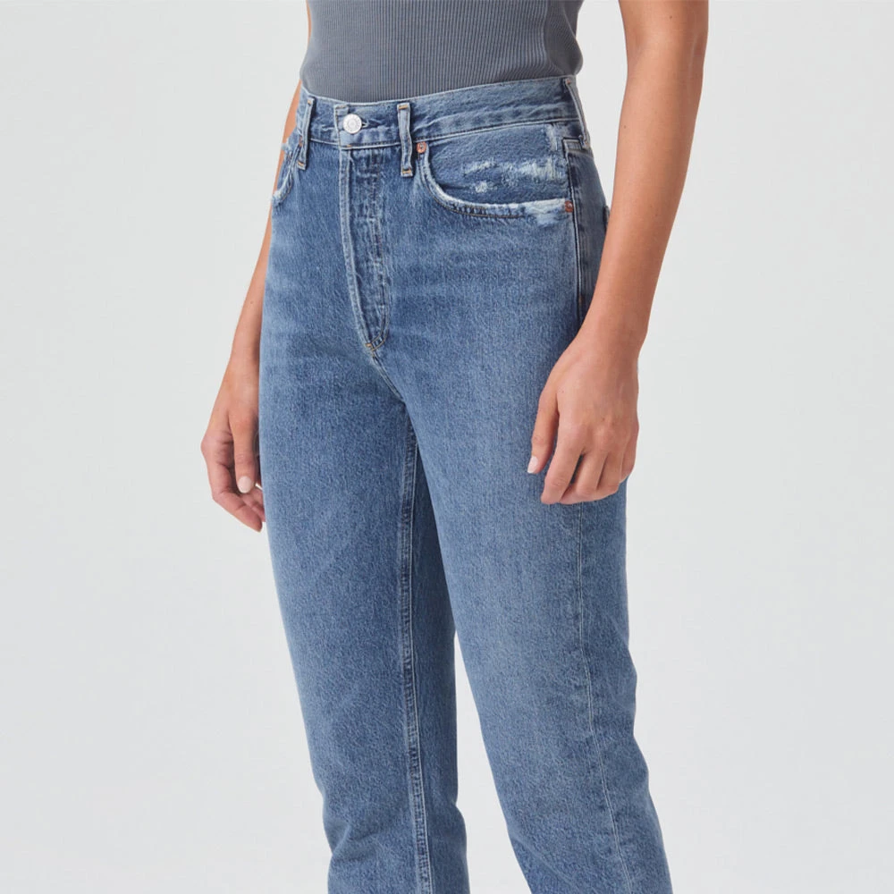 Agolde - Jeans Riley - Bleu 6 Agolde - Jeans Riley - Bleu – Image 4