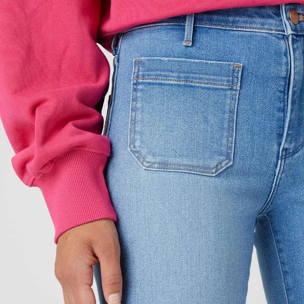 Wrangler - Jeans Hazel - Bleu 7 Wrangler - Jeans Hazel - Bleu – Image 5