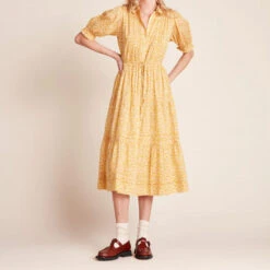 Trovata - Robe Frankie - Jaune 12 Trovata - Robe Frankie - Jaune -Mode Vêtements Magasin 5 e1cd86af d40c 432f b3ac 16e252b012b1