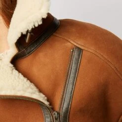 Gerard Darel - Manteau Aviateur - Camel -Mode Vêtements Magasin 5 e8f52b5f 3a1f 45a6 867d 84ecf64beb1c