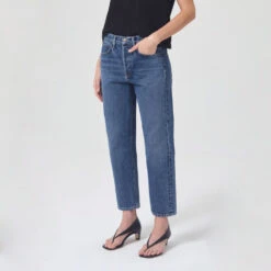 Agolde - Jeans Parker - Bleu Clair -Mode Vêtements Magasin 5 f826f3ce c186 4592 bc22 84959f192f1b