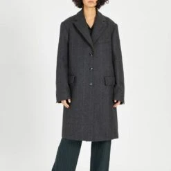 Barena - Manteau Artu - Gris Foncé