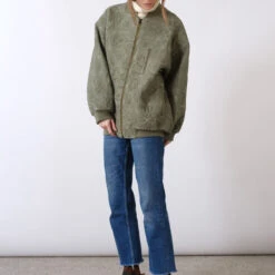 V De Vinster - Bombers Matelassé Fleurs - Kaki -Mode Vêtements Magasin 7 976e9194 4f66 439e 9af6 1b720e8ecfc6