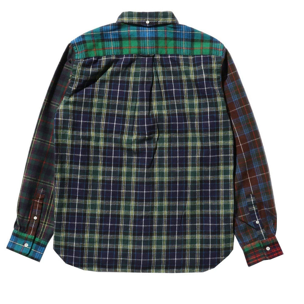 Beams Plus - Chemise à Carreaux - Vert 4 Beams Plus - Chemise à Carreaux - Vert – Image 2