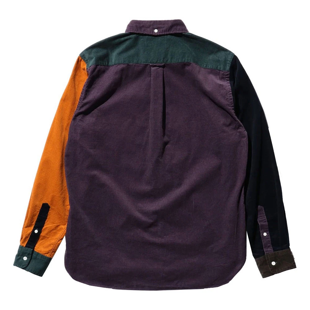 Beams Plus - Chemise Velours - Violet 4 Beams Plus - Chemise Velours - Violet – Image 2