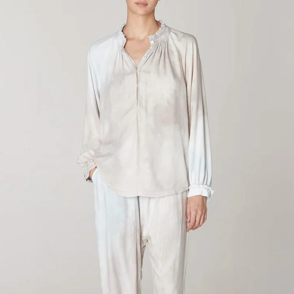 Raquel Allegra - Blouse Sabine - Bleu 3 Raquel Allegra - Blouse Sabine - Bleu