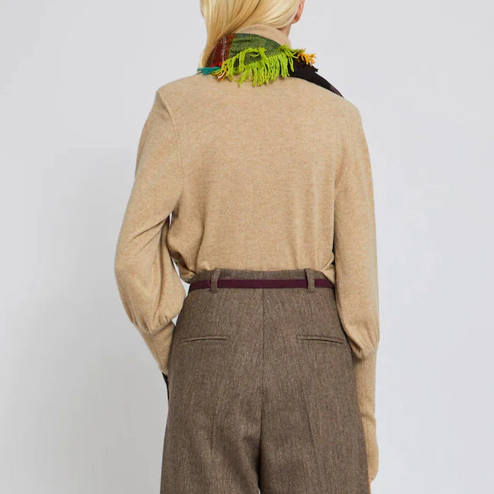 Laurence Bras - Pull Brocoli - Beige 4 Laurence Bras - Pull Brocoli - Beige – Image 2