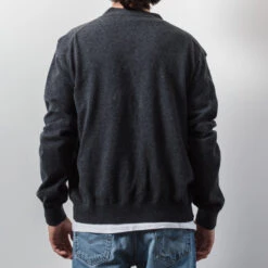 Merci - Cardigan Charlie - Anthracite -Mode Vêtements Magasin CANAPE MERCI 121020230086