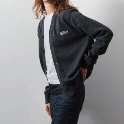 Merci - Cardigan Charlie - Anthracite -Mode Vêtements Magasin CANAPE MERCI 121020230201