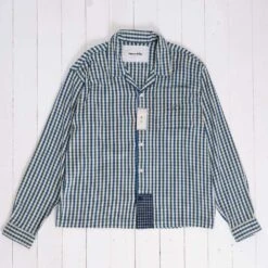 Story MFG - Chemise Greetings - Bleu & Vert -Mode Vêtements Magasin CHEM6 17645325 2208 476a 934e 62c9071bf3e3