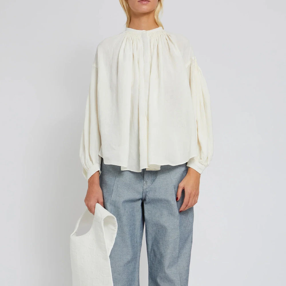 Laurence Bras - Chemise Clare - Blanche 4 Laurence Bras - Chemise Clare - Blanche – Image 2