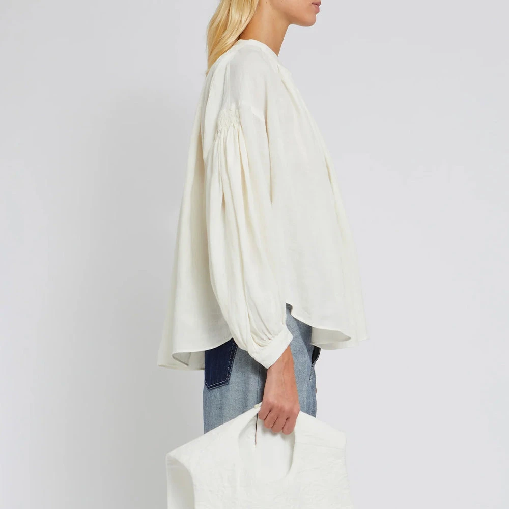 Laurence Bras - Chemise Clare - Blanche 7 Laurence Bras - Chemise Clare - Blanche – Image 5