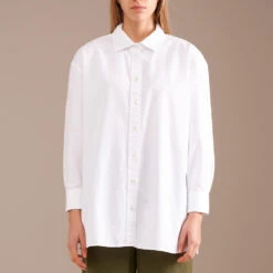 Bellerose - Chemise Gold - Blanc -Mode Vêtements Magasin CHEMISE1 2d1fa79c 5bc7 4d85 9439 2c7663d766a4