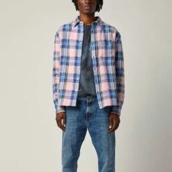 Corridor - Chemise Blanket Plaid - Rose