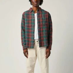 Corridor - Chemise Ruby Waffle - Rouge