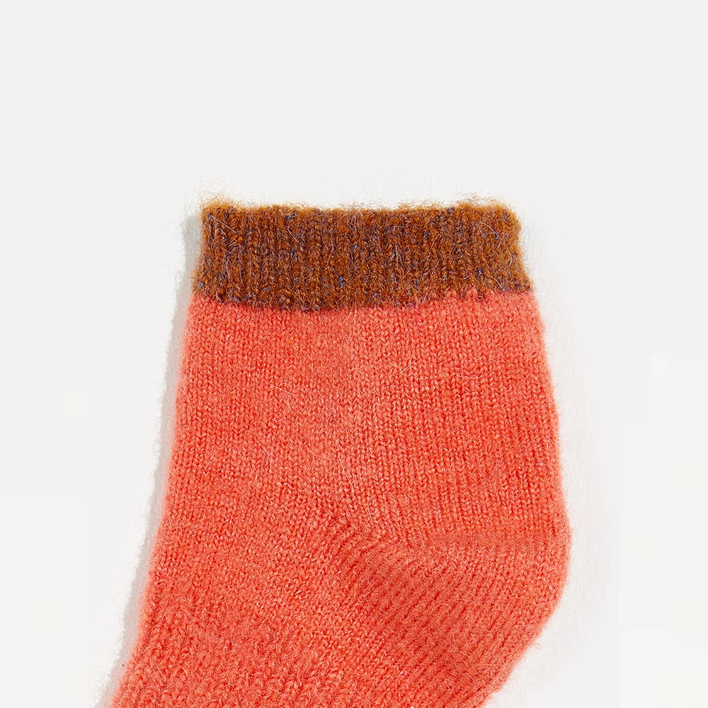 Bellerose - Chaussettes Farno - Corail 4 Bellerose - Chaussettes Farno - Corail – Image 2