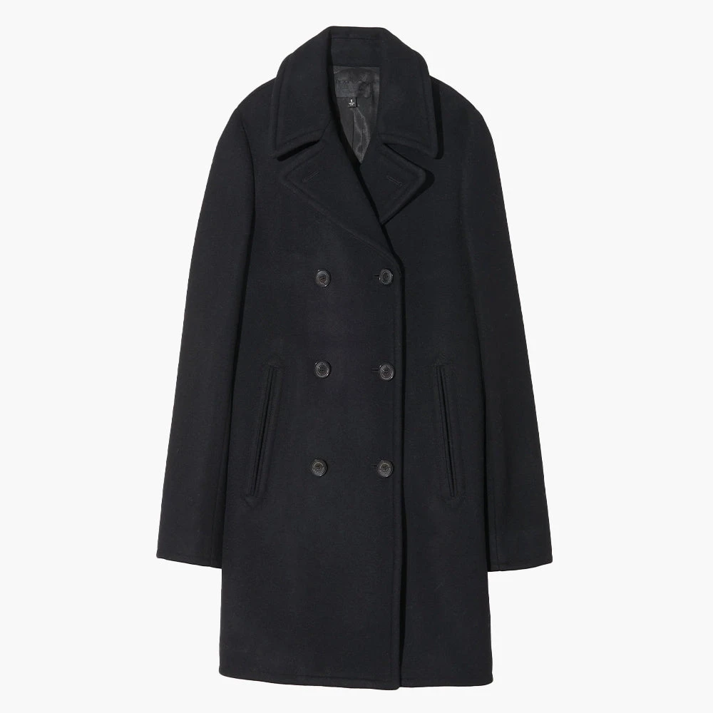 Nili Lotan - Manteau Peacoat - Noir 3 Nili Lotan - Manteau Peacoat - Noir