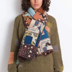 Story MFG - Echarpe Doudoune - Multicolore