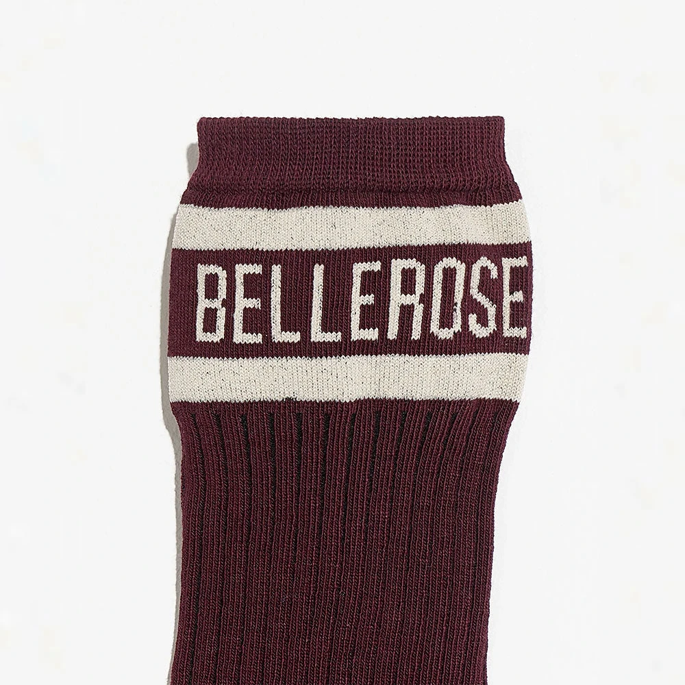 Bellerose - Chaussettes Vree - Bordeaux 4 Bellerose - Chaussettes Vree - Bordeaux – Image 2