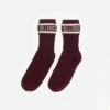 Bellerose - Chaussettes Vree - Bordeaux 2 Bellerose - Chaussettes Vree - Bordeaux -Mode Vêtements Magasin FIG2