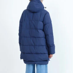 Embassy Of Bricks And Logs - Doudoune Fargo - Bleu -Mode Vêtements Magasin Fargo dark and black 4