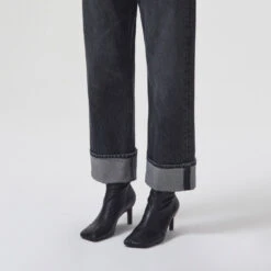 Agolde - Jeans Fran - Gris -Mode Vêtements Magasin JAS 2