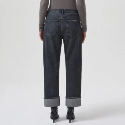 Agolde - Jeans Fran - Gris -Mode Vêtements Magasin JEANS1 6cfcaccc 3855 4f30 b42e a3d1cd9d9733