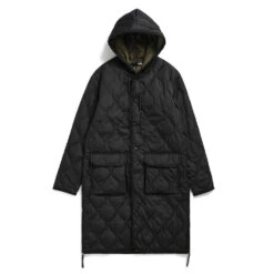 Taion - Manteau Long - Noir