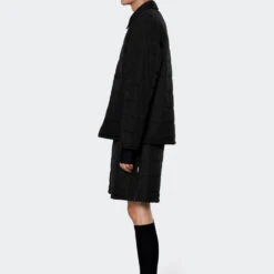 Rains - Veste Matelassée - Noir -Mode Vêtements Magasin LINER SHIRT BLACK4