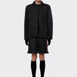 Rains - Veste Matelassée - Noir -Mode Vêtements Magasin LINER SHIRT BLACK5
