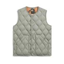 Taion - Veste Matelassée Sans Manches - Vert Sauge