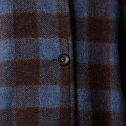 Diega - Manteau Macialo - Bleu Et Marron 19 Diega - Manteau Macialo - Bleu Et Marron -Mode Vêtements Magasin MACIALO 10