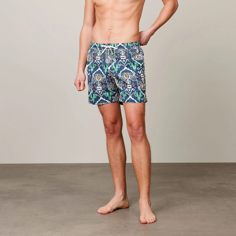 Hartford - Short De Bain Imprimé - Marine 5 Hartford - Short De Bain Imprimé - Marine – Image 3