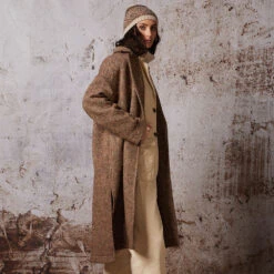 Diega - Manteau Malico - Marron -Mode Vêtements Magasin MALICO 5