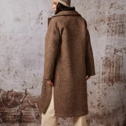 Diega - Manteau Malico - Marron -Mode Vêtements Magasin MALICO 6