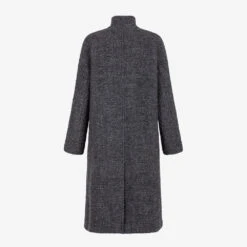 Pomandère - Manteau Asymétrique - Gris -Mode Vêtements Magasin MANTEAU1