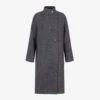 Pomandère - Manteau Asymétrique - Gris