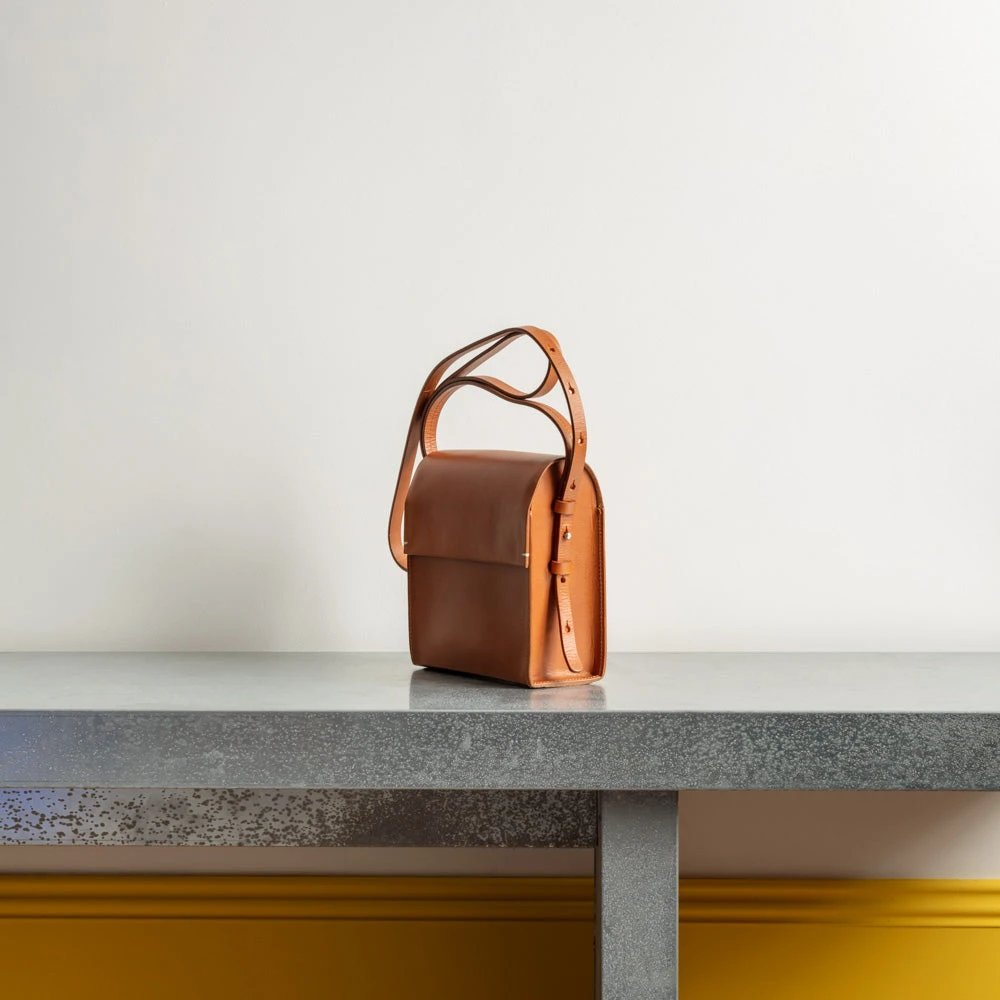 Building Block - Sac à Main Lettre - Marron 3 Building Block - Sac à Main Lettre - Marron – Image 2