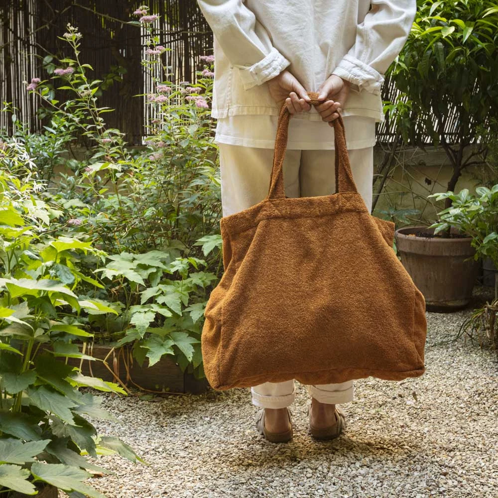 Cabas En éponge - Brique De Sienne 4 Cabas En éponge - Brique De Sienne – Image 2