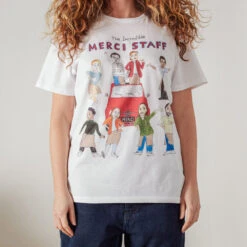 Unfortunate Portrait - T-shirt Unisexe Merci Staff - Blanc