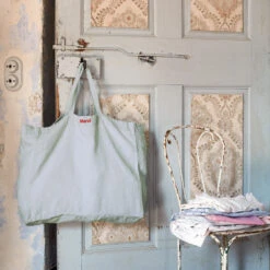 Cabas En Lin Lavé Merci - Gris Vésuve -Mode Vêtements Magasin MERCI LINTEXAH23 1760 4a89443d db8e 418c a950 62a9dca559cf