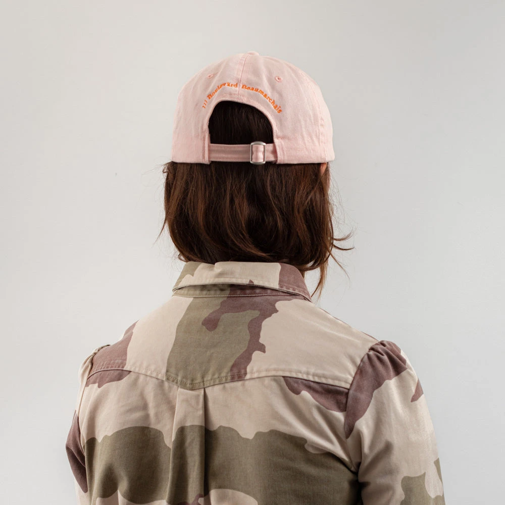 Merci - Casquette Merci Ca Va - Rose 4 Merci - Casquette Merci Ca Va - Rose – Image 2