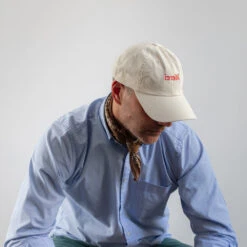 Merci - Casquette Merci Miroir - Ecru -Mode Vêtements Magasin MERCI MODE 040723 1890