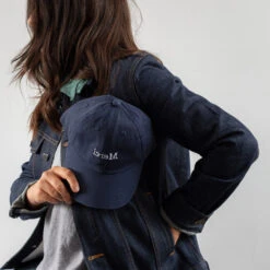 Merci - Casquette Merci Miroir - Marine