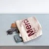 Merci - Pochette En Coton - Crème & Bordeaux -Mode Vêtements Magasin MERCI packshots 270623 0349 23701dcb 69b0 4a08 8e13 e1b70b712b92
