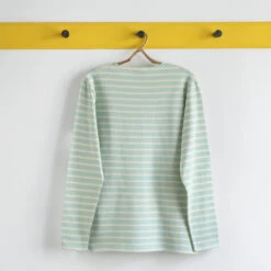 Merci X Armor-lux - Marinière Manches Longues - Bleu -Mode Vêtements Magasin MERCI packshots 270623 0394